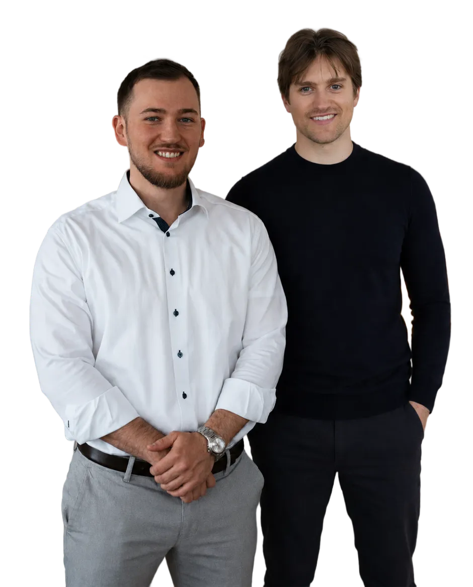 Ben Teige und Justus Cappel, Gründer von Captex